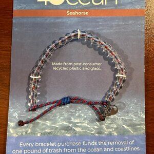 4Ocean Recycled Bracelet "Seahorse"